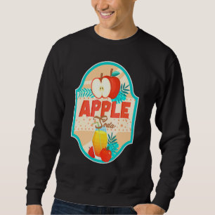 Sudadera Disfraz de Halloween de Soda de Manzana para Grupo