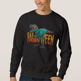 Sudadera Disfraz de Halloween de Zombie Rex para hombres, m