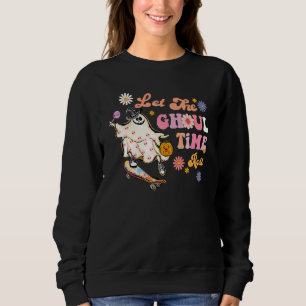 Sudadera Disfraz de Halloween perezoso de monopatín fantasm