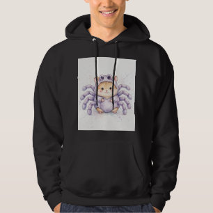 Sudadera Disfraz de hámster araña lindo