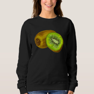 Sudadera Disfraz de Kiwi Kiwi Fruta Vacaciones Playa 1