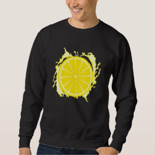 Sudadera Disfraz de limón para Halloween Fiesta de Hallowee