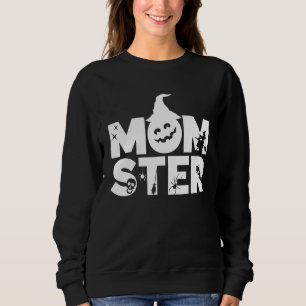 Sudadera Disfraz de mamá monstruo mamá monstruo Fácil Madre