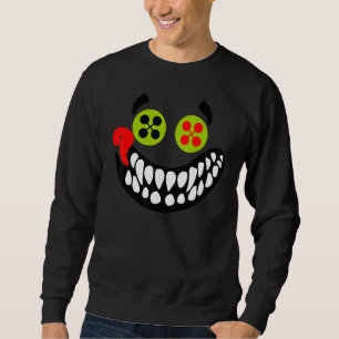 Sudadera disfraz de monstruo para traje de Halloween de tru