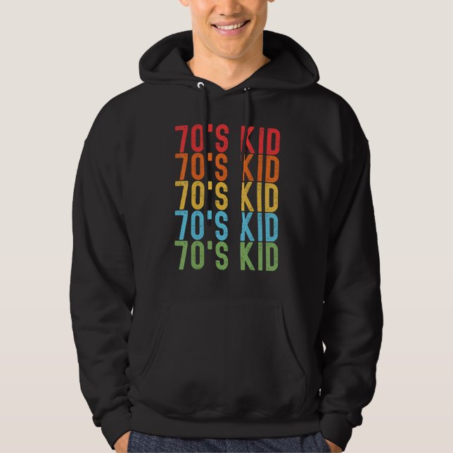 Sudadera disfraz de niño de los 70 (Anverso)