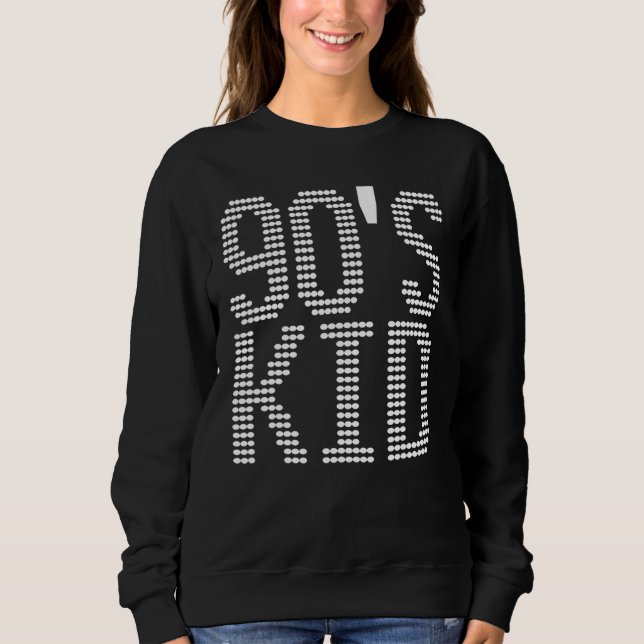 Sudadera Disfraz de niño de los 90 (Anverso)