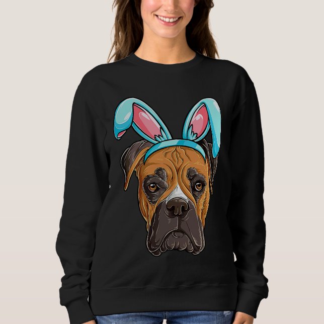 Sudadera Disfraz de orejas de conejo de Pascua para hombres (Anverso)