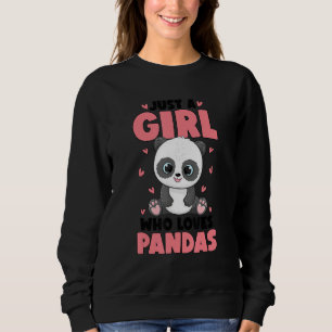 Sudadera Disfraz de oso panda para niñas y mujeres que aman
