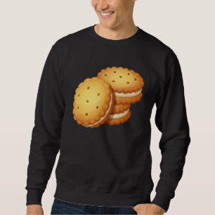 Sudadera Disfraz de parejas de Halloween de leche y galleta