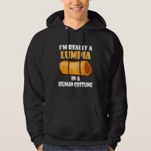 Sudadera Disfraz de persona Lumpia Pinoy Foodie Comida fili