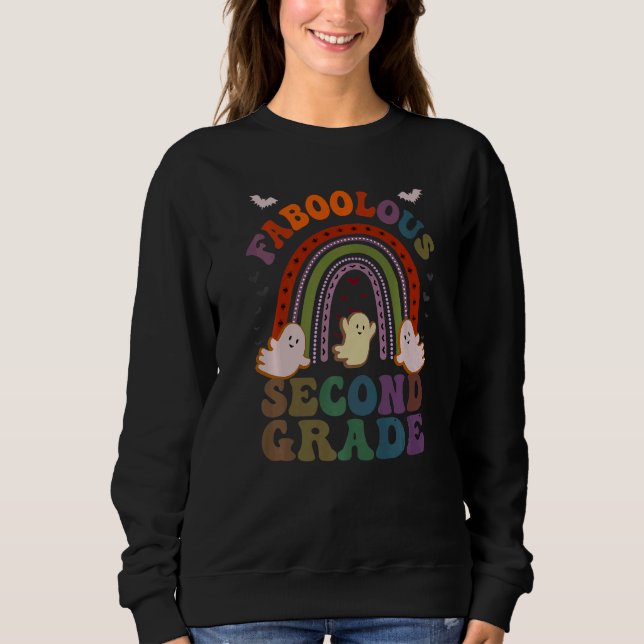 Sudadera Disfraz de SEGUNDO GRADO FABOOLOUS Esto Es Mi Vi a (Anverso)