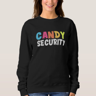 Sudadera Disfraz de seguridad de dulces de Halloween para p