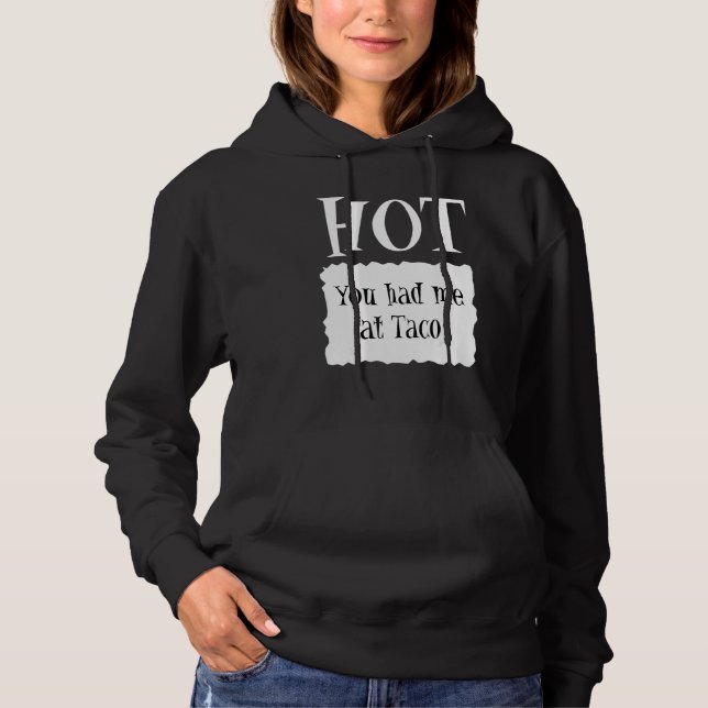Sudadera Disfraz De Taco De Halloween De Paquete Caliente F (Anverso)