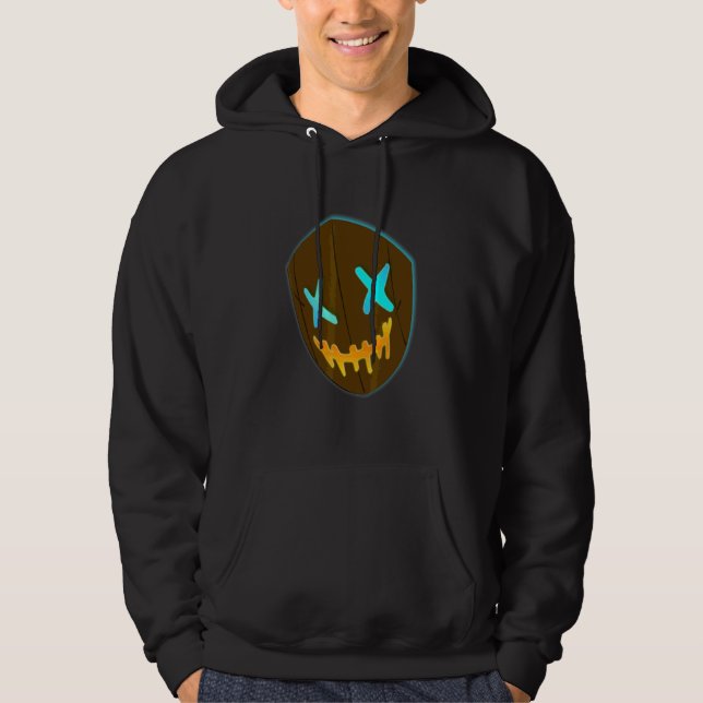 Sudadera Disfraz de terror de estilo épico divertido para m (Anverso)
