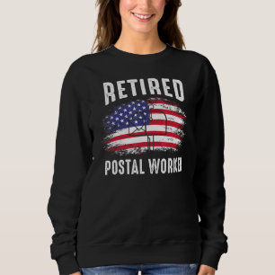 Sudadera Disfraz de trabajador postal jubilado para Mai