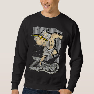 Sudadera disfraz de Zeus dios griego héroe entrenamiento di