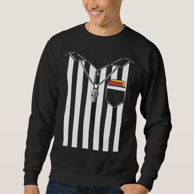 Sudadera Disfraz del árbitro (Anverso)