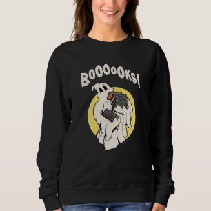 Sudadera Disfraz divertido de fantasma ratón de biblioteca
