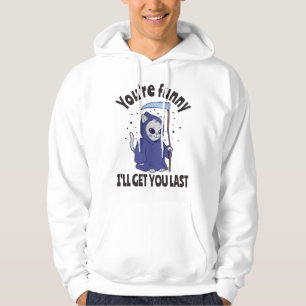 Sudadera Disfraz divertido de gato segador para Halloween