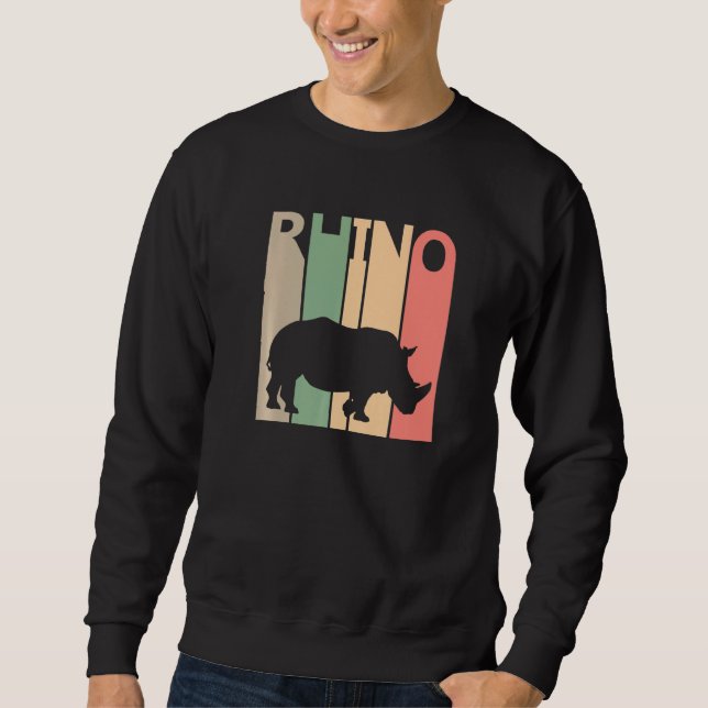 Sudadera Disfraz Divertido de Rinoceronte   (Anverso)