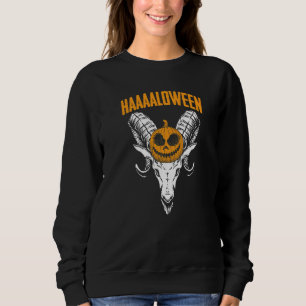 Sudadera Disfraz Perezoso de Baphomet de Halloween Espeluzn