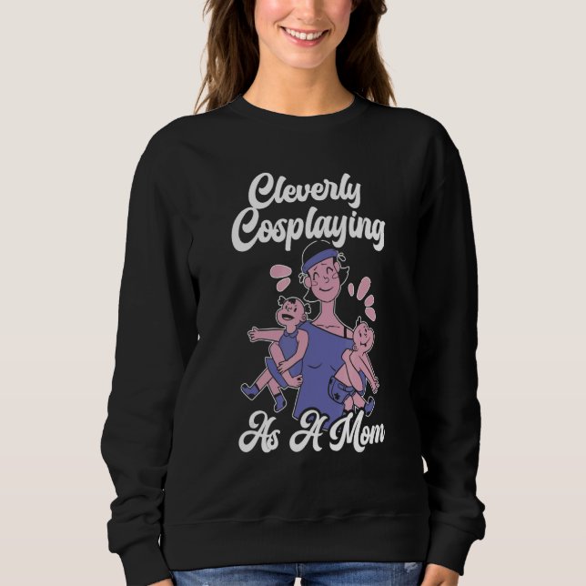 Sudadera Disfrazado inteligentemente como un disfraz de cos (Anverso)