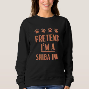Sudadera Disfrázate de Shiba Inu Ropa Raza de perro japones