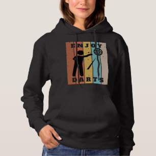 Sudadera Disfruta de Dardos Arrojando Bullseye