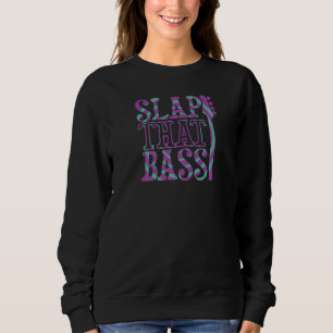 Sudadera Disfruta De La Slap Bass Guitar Jam Session Slap Q