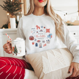 Sudadera Disfruta de las pequeñas cosas Navidades Hygge