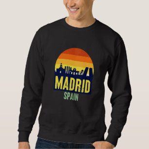 Sudadera Disfruta de Wear Guay Madrid España Skyline Graphi