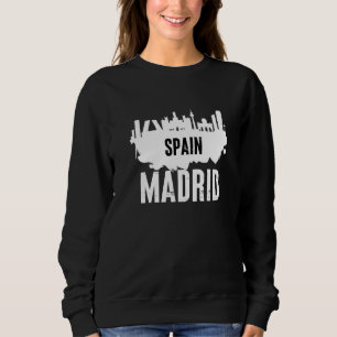 Sudadera Disfruta de Wear Guay Madrid España Skyline Graphi