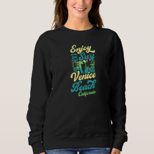 Sudadera Disfruta Del Surf Venice Beach California Surfing