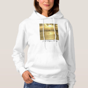 Sudadera Disfrutando de la playa en Sunset Hoodie