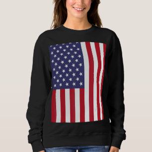 Sudadera Disfrutar De Los Diseños Gráficos De Bandera De Us