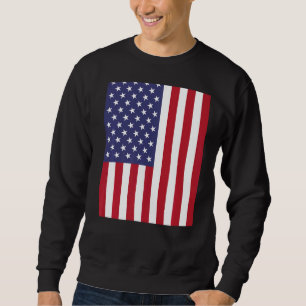 Sudadera Disfrutar De Los Diseños Gráficos De Bandera De Us