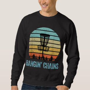 Sudadera Disk Golf Funny Banking Chains Retro Disk Golf Gif