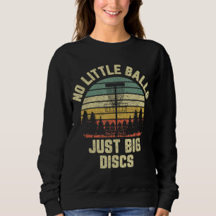 Sudadera Disk Golf Funny Retro No Little Balls Disk Golf Gi
