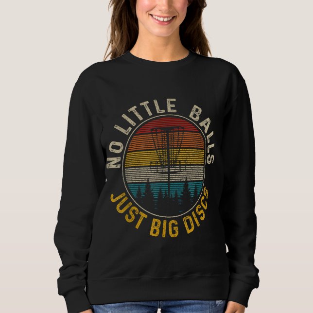 Sudadera Disk Golf Vintage Funny Frisbee Frolf (Anverso)