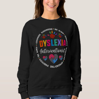 Sudadera Dislexia Intervencionista Dislexia Grap de Concien