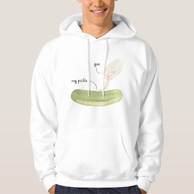 Sudadera Disminuir mi divertida acuarela (Anverso)