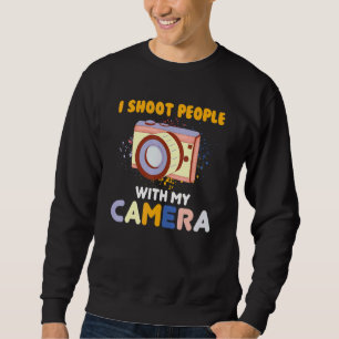 Sudadera Disparo fotografías de personas con mi cámara