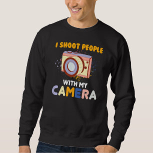 Sudadera Disparo fotografías de personas con mi cámara