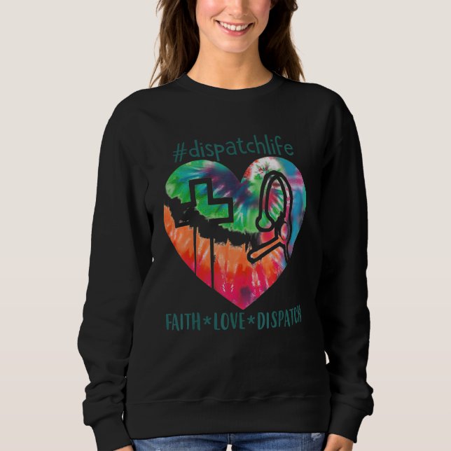 Sudadera Dispatchlife Fe Amor Dispatch Navidad Para Mamá (Anverso)