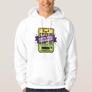 Sudadera Dispensador de Combustible Feliz | Snack de Máquin