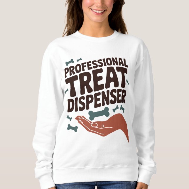 Sudadera Dispensador Profesional de Golosinas - Diversión p (Anverso)