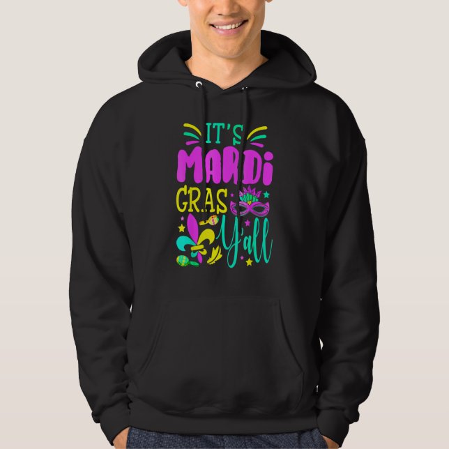 Sudadera Disstume del Festival de Jester Fiesta Mardi Gras_ (Anverso)