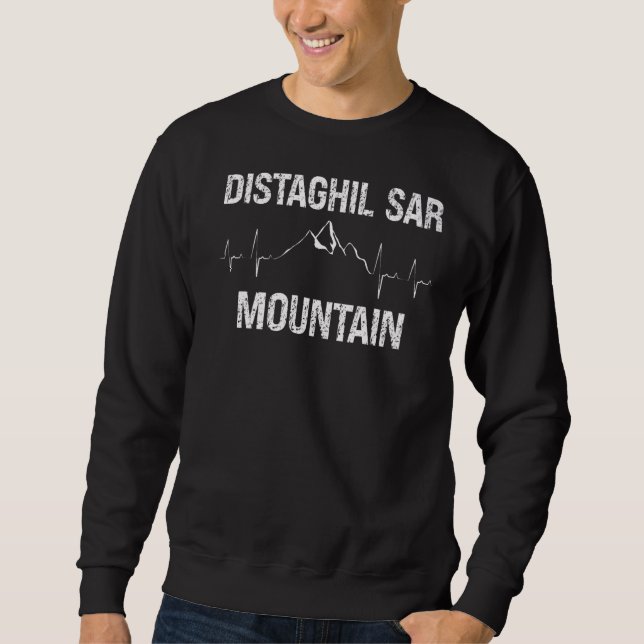 Sudadera Distaghil Sar Mountain Climber Hearbeat (Anverso)