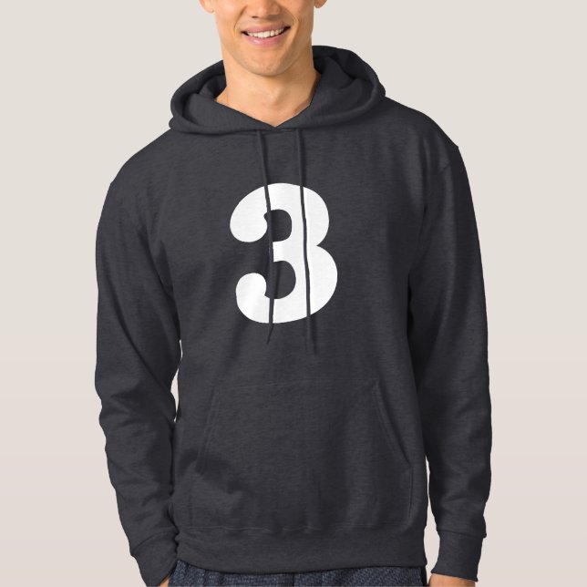 Sudadera Distintivo "3" (Anverso)