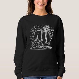Sudadera Distr Zoo Vida Silvestre Animal Zookeeper Búfalo